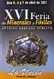 FEM. XVI Feria de Minerales y Fósiles de la Unión